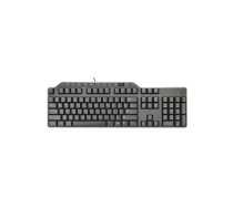 DELL KB-522 Klaviatūra Office USB QWERTZ Vācu Melna Pilna izmēra Vadu