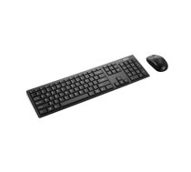 Bezvadu klaviatūras un peles komplekts Lenovo 100 — US izkārtojuma klaviatūra, kompakta 2.4 GHz bezvadu pele