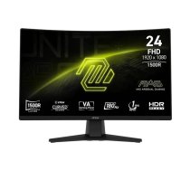 Monitors MSI MAG 242C 23.6" izliektas LCD Full HD 1920×1080 VA 180 Hz 1 ms (MPRT) slīpums HDMI+DisplayPort VESA 100×100
