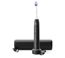 Skaņas zobu suka Philips Series 6500 HX7411/02 — 62 000 kust./min, 3 režīmi, spiediena sensors, Bluetooth, ceļojumu futlāris (melna)