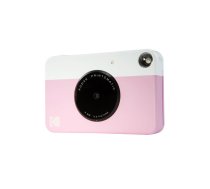 Instant kamera Kodak Printomatic — attēli 50,8 x 76,2 mm, rozā/balts, autofokuss, iebūvēts Li‑Ion akumulators