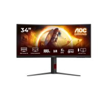Monitors AOC G4 CU34G4 34" Wide Quad HD LED 3440 x 1440
