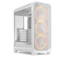 Datora korpuss Fractal Design Meshify 3 White RGB TG Clear Tint ATX