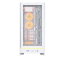 Datora korpuss Montech HS01 PRO Midi Tower White