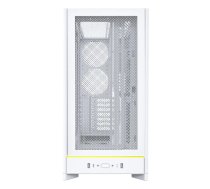 Datora korpuss Montech HS01 Tempered Glass ATX Balts