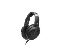 Studijas austiņas ar galvas stīpu Sennheiser HD 490 PRO PLUS — atvērtā akustika, 38 mm draiveri, 130 Ω, kabelis 1,8 m, salokāmas, melnas