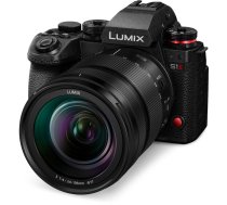 Bezspoguļa kamera Panasonic Lumix DC-S1 II ar 24–105 mm komplekta objektīvu, pilnkadra 24 MP