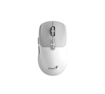 Bezvadu pele Genius NX-8080S BT pelēka‑balta — Bluetooth, modelis 31030042401