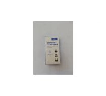 Setty adapters GSM106289 ar magnētiskām maināmajām galviņām Lightning, Type-C, MicroUSB, melns