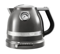 Elektriskais tējkanna KITCHENAID 5KEK1522EMS — 1,5 L, 2400 W, nerūsējošais tērauds, 7 temperatūras iestatījumi