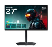 Monitors GIGABYTE MO27U2 27" QD-OLED 4K 3840x2160 240Hz 0.03 ms DCI-P3 99% HDR DisplayHDR 400 True Black, HDMI 2.1, DP1.4, USB hub
