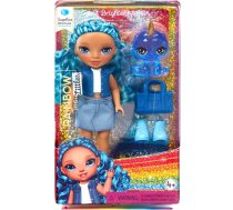 Lelle MGA Entertainment Rainbow High Littles Sapphire Blue — modes lelle, kompaktā izmēra, tēls Sapphire Blue