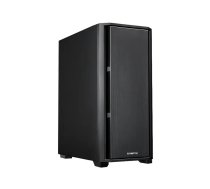 Datora korpuss CHIEFTEC AS-02B-OP Midi Tower — melns, atbalsta ATX/micro ATX/mini-ITX, 2×3.5" un 2×2.5" nodalījumi, USB-C, 7 paplašināšanas sloti