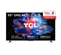 Televizors TCL 55" V6C 4K Ultra HD (3840x2160), DLED, Google TV, HDR10+ / Dolby Vision, 55" (139,7 cm), Direct-LED
