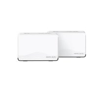 Mesh sistēma MERCUSYS Halo H27BE Dual-band Wi‑Fi 6, 2 gab., 3x LAN, 3568 Mb/s, iebūvētās antenas, balta