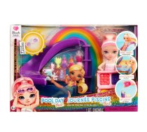Spēļu komplekts MGA Entertainment Rainbow High Little Pool Day with Blush – leļļu aksesuārs