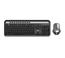 Bezvadu klaviatūras un peles komplekts HP CS500 — USB uztvērējs, pele 1600 DPI
