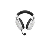Bezvadu spēļu headset HATOR Hypergang 3 — head-band, Bluetooth, 10–44000 Hz, 330 g, balta