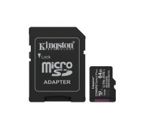 Zibatmiņa Kingston Technology 64GB microSDXC UHS-I Canvas Select Plus Gen3