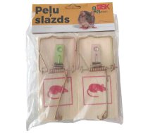 Koka žurku slazds BESK 2 gab. - BESK 9126615, atsperes slazds, komplekts 2 gab.