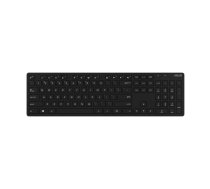 Klaviatūras un peles komplekts Asus W5000 bezvadu krievu melns RF 2.4GHz
