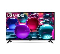 LG UHD AI 43UA73003LA 109,2 cm (43") 4K Ultra HD Viedtelevizors Wi-Fi Melns
