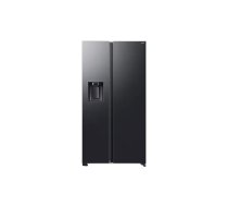 Ledusskapis Samsung RS70F64KEFEO side by side melns ar pieslēgumu