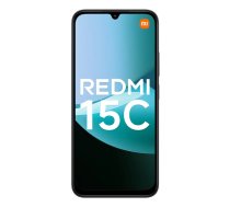 Viedtālrunis Xiaomi Redmi 15C 6.9" 4 GB RAM 128 GB atmiņa Melns, Helio G81-Ultra, 6000 mAh, 120 Hz
