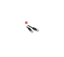 UTP savienojuma kabelis LYNX CS LX-UTP5E-020-BLACK 2 m PVC CCA, Cat5e, RJ45