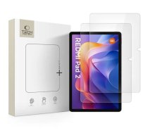 Aizsargstikls Tech‑Protect priekš Xiaomi Redmi Pad 2 SE 11.0 — caurspīdīgs, 2 gab.