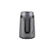 Elektriskā kafijas dzirnaviņa Maestro MR-450-GREY — 150 W, 50 g, nerūsējošā tērauda asmeņi, caurspīdīgs vāciņš, plastmasa