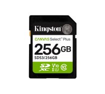 Zibatmiņa Kingston 256GB UHS-I Canvas Select Plus Gen3