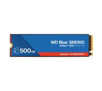 SSD M.2 500 GB Western Digital WD Blue SN5100 NVMe, lasīšana 6600 MB/s, rakstīšana 5600 MB/s
