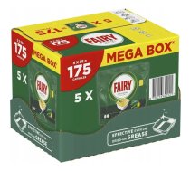 Tīrīšanas tabletes trauku mazgājamajai mašīnai FAIRY Original All in One Lemon — 175 gab.
