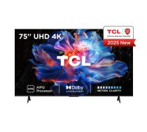 Televizors TCL 75" V6C 4K Ultra HD DLED 3840x2160, Google TV, Direct-LED, HDR10+ un Dolby Vision, 3×HDMI 2.1