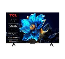 Televizors TCL T69C 50T69C 50" (127 cm) QLED 4K Ultra HD Smart TV Google TV Direct‑LED 350 cd/m² Metālisks
