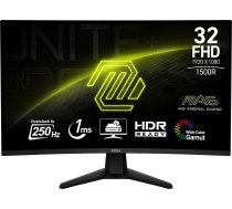 MSI MAG 32C6X dators monitors 31.5" Full HD 1920 x 1080 1ms 178°