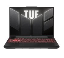 Klēpjdators Asus TUF Gaming A16 FA607 16" WUXGA Ryzen 7 7445HS 16GB DDR5 512GB PCIe4 NVMe RTX 4050 6GB Mecha Gray