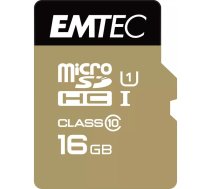 Emtec microSD Class10 Gold+ 16GB MicroSDHC Klases 10