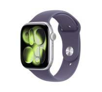 Apple Watch Series 11 GPS 46mm Sudraba alumīnija korpuss Violeta sporta siksna M/L