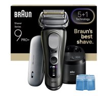 Folijas skuveklis Braun Series 9 Pro+ 9675cc Pelēks Sudrabs Nerūsējošais tērauds