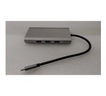Doka RAIDSONIC IB-DK4040-CPD USB Type-C ar diviem video pieslēgvietām