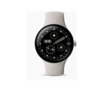 Viedpulkstenis Google Pixel Watch 4 45 mm alumīnijs sudraba — GPS, korpuss 45 mm