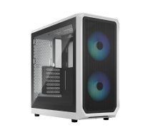 PC Fractal Design Focus 2 White ATX micro ATX Mini-ITX 2x 140mm ventilatori