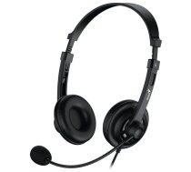 Austiņas Genius HS-230U USB-C virs auss ar trokšņu izolāciju