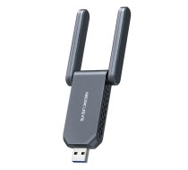 USB adapteris MERCUSYS MA37BEH — High Gain Wi‑Fi 7 (BE6500), saderība ar USB‑C/USB‑A
