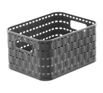 Plastmasas kaste rotho 2 L antracīts, modelis 9169327