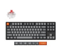 Keychron K8 Max tastatūra Universāla USB RF bezvadu Bluetooth QWERTY Ziemeļu melna