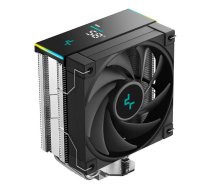 Gaisa dzesētājs DeepCool AK400 Digital SE — 120 mm ventilators, 4 siltuma caurules, atbalsta LGA115x/1200/1700 un AM4/AM5, 97×126×157 mm, melns