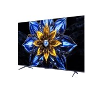 TV TCL 55T8C 55" QLED 4K Ultra HD, HDR10, Google TV, 144 Hz, Direct‑LED, 4×HDMI 2.1, Bluetooth/Wi‑Fi, metālisks